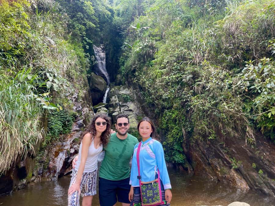 Sapa Trekking Private Tour With Ethnic Female Tour Guide - Walking through Muong Hoa Valley