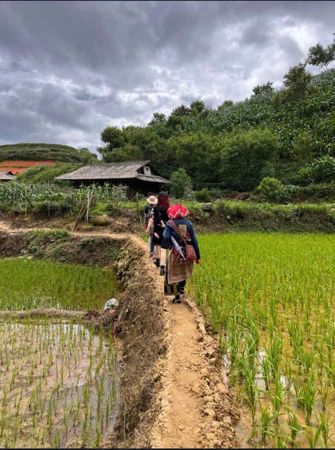 Sapa: Y Linh Ho - Lao Chai, and Ta Van Trekking Day Tour - The final stretch to Ta Van