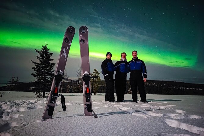 Ski Trekking under the Northern Lights - A Quiet Route Away from the City
