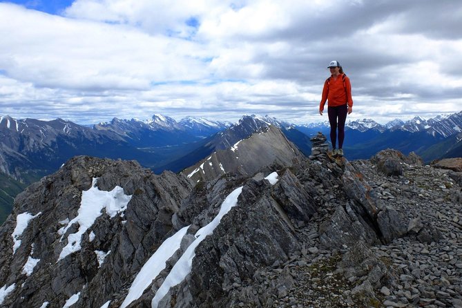 Sulphur Mountain Highline Trek in Banff - The ridge views toward Banff and Mount Assiniboine