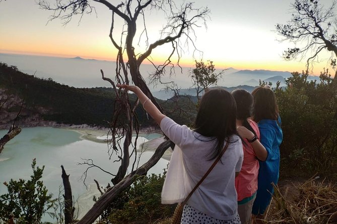 Sunrise Trekking At Sunan Ibu Kawah Putih - Stop three: Rengganis Crater hot springs