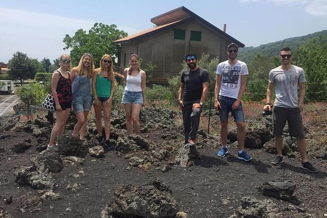 Sunset Trekking on Mount Etna - Walking the extinct craters at about 2,000 meters