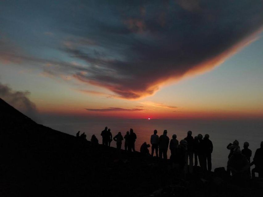 Sunset Trekking on vulcano Stromboli - English guidance, group size, and the human side