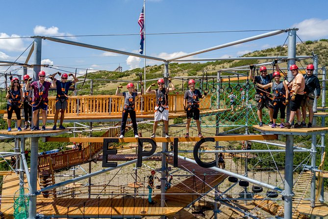 The EDGE: Epic Sky Trek - Safety Equipment and Help on the Course