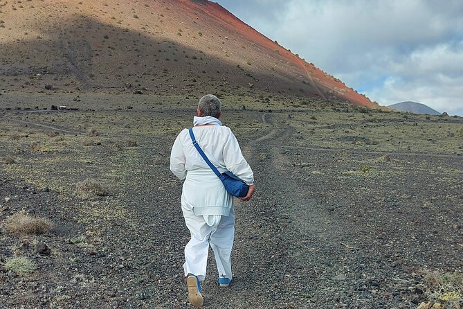 Timanfaya National Park Trekking with a Typical Canarian Snack - Sunset over Pico Partido