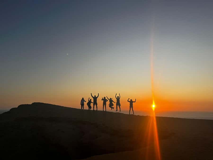 TREKKING GOLDEN SHADOWS - The easy walk toward Mendieta Beach