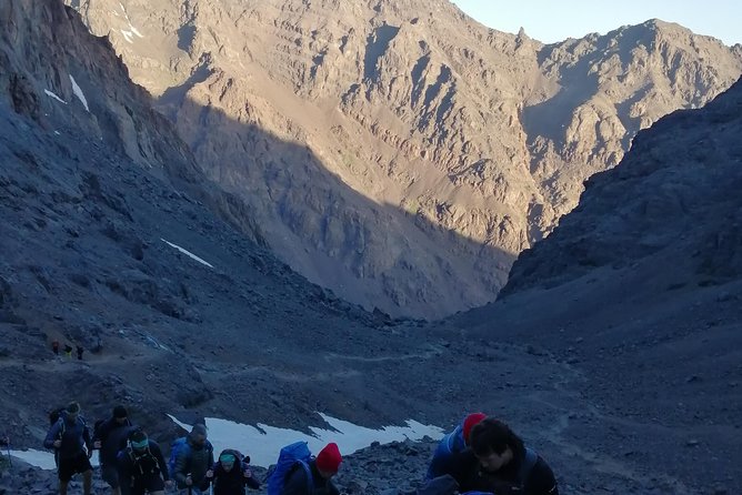 Trekking in Morocco / Toubkal Ascent 2 Days (Summer) - The five-and-a-half-hour climb to Neltner Refuge