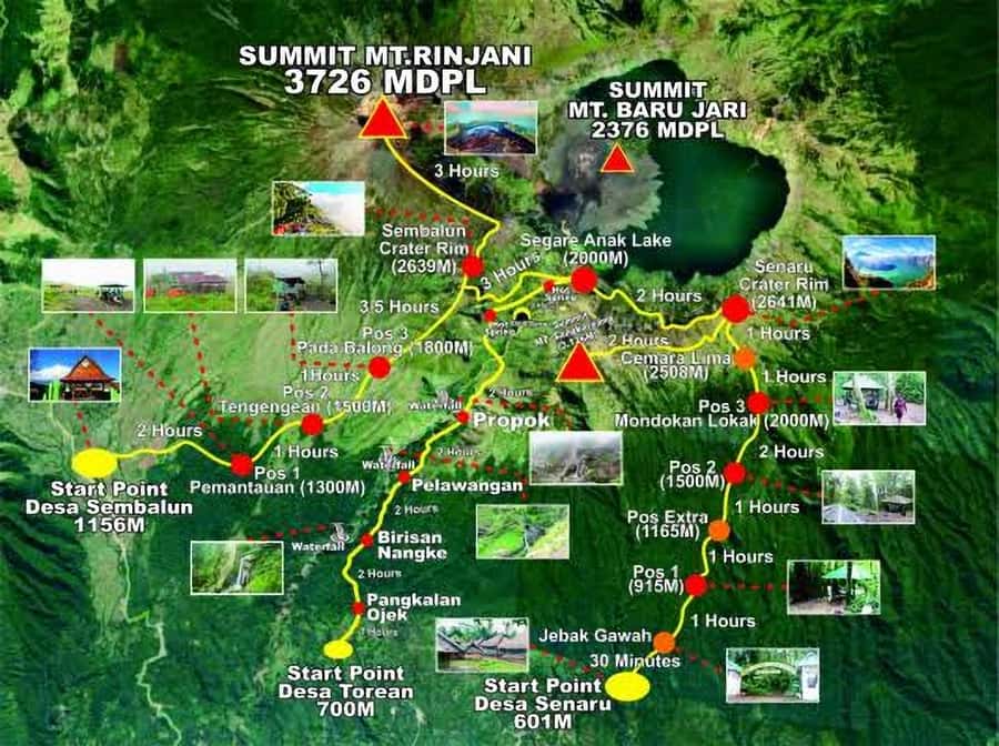 trekking mount rinjani summit join in group tour - Night at 2,639 meters: cold, short, and useful