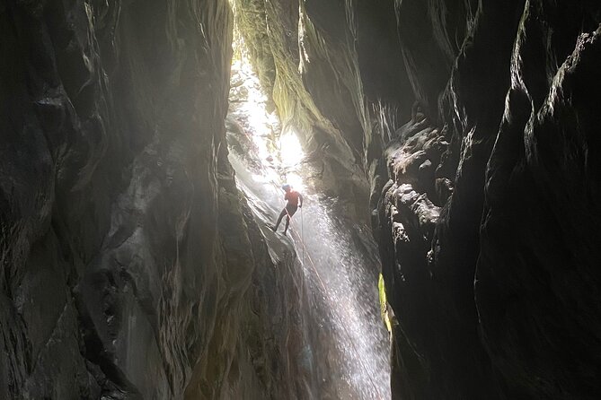 Trekking/rappelling waterfalls in Dominican Republic - A Dominican lunch before the long ride home