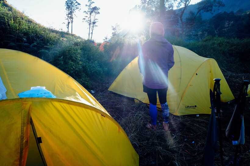 Trekking Rinjani One Day Trek Senaru Crater Rim - The descent back to Senaru Village