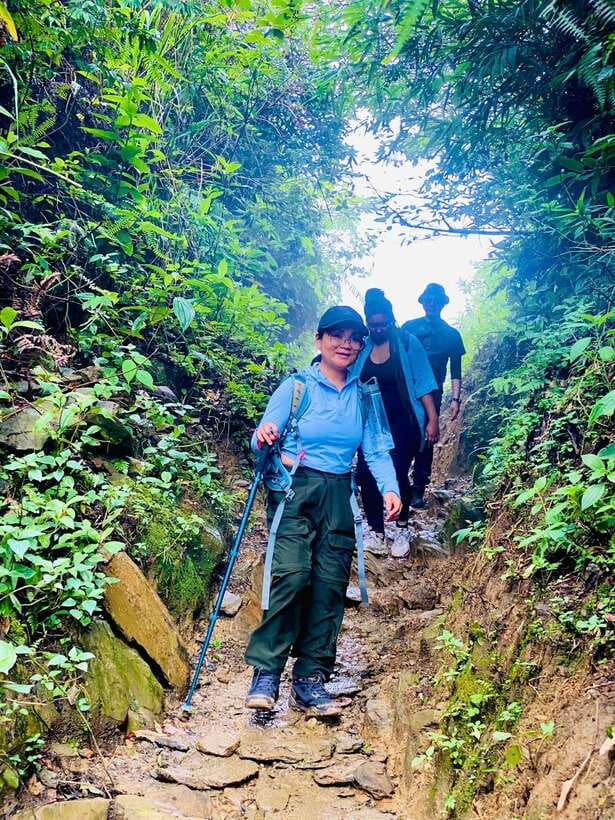 Trekking Sapa 1 Day With Local Guide, Terraced Rice Fields - The rice terraces above the Muong Hoa Valley