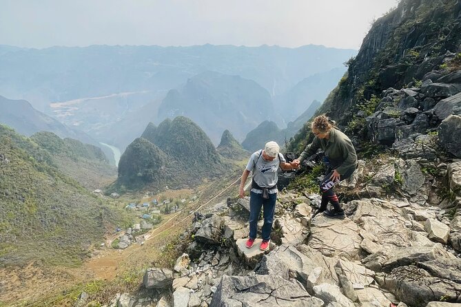 Trekking the White Cliff Ma Pi Leng Pass Adventure - From Dong Van to Ma Pi Leng Pass