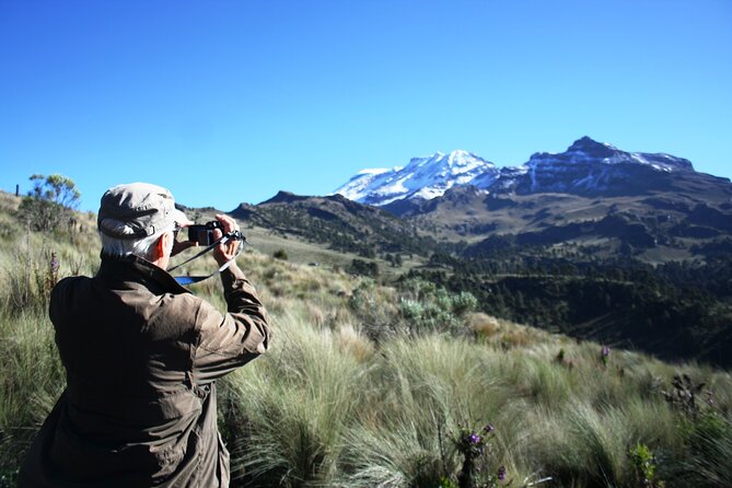Trekking Through The Volcanoes - The Amalacaxco Ravine and Changing Terrain