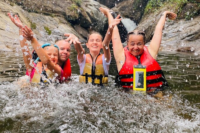 Trekking to Waterfall Adventure Tubing 45 mins. (Only Khao lak) - Hinlad Waterfall, bamboo coffee, and swimming time
