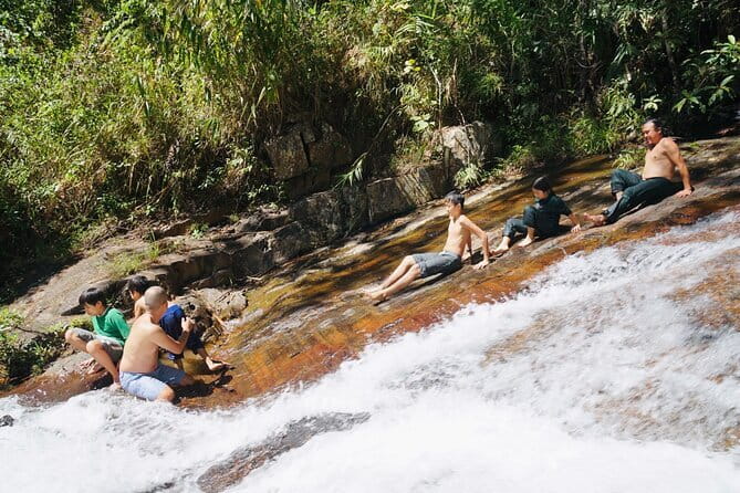 Trekking Tour to Hidden Waterfall & Sturgeon Farm for dog-lovers - The sturgeon farm adds a local lesson