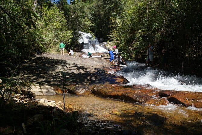 Trekking Tour to Hidden Waterfall & Sturgeon Farm for dog-lovers - Starting at Twin Beans Farm