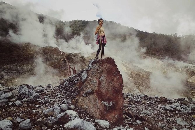 volcano hike and jungle trekking adventure - Waterfall swimming and geothermal hot springs